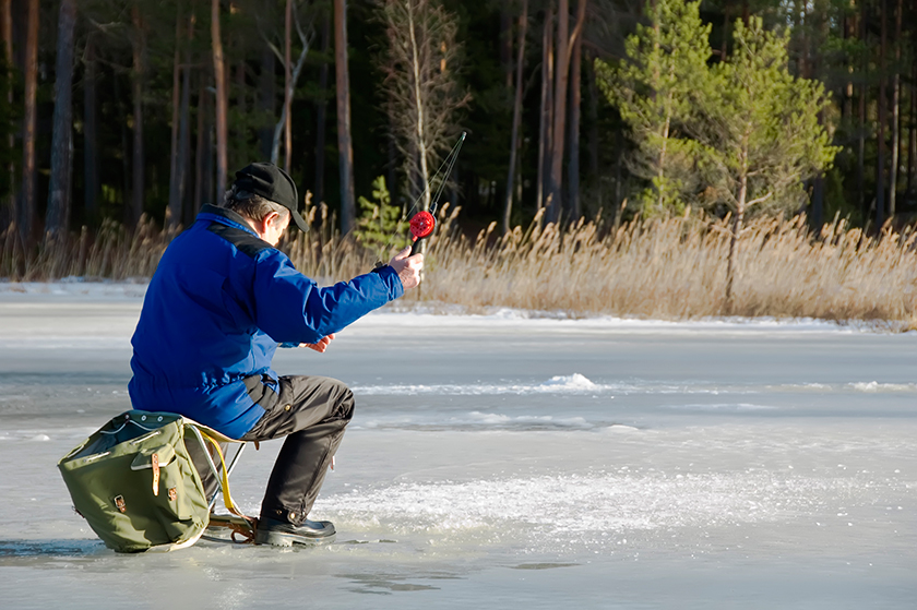 Давление и рыбалка: атмосферное давление для рыбалки зимой
