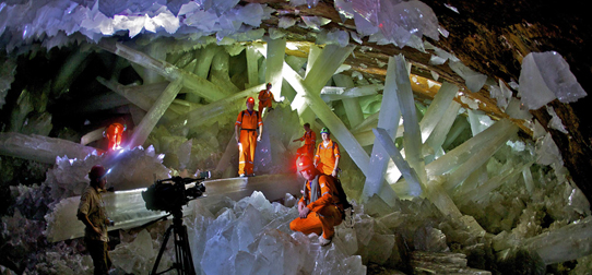 Интересные места: 2 место мексиканская Пещера кристаллов