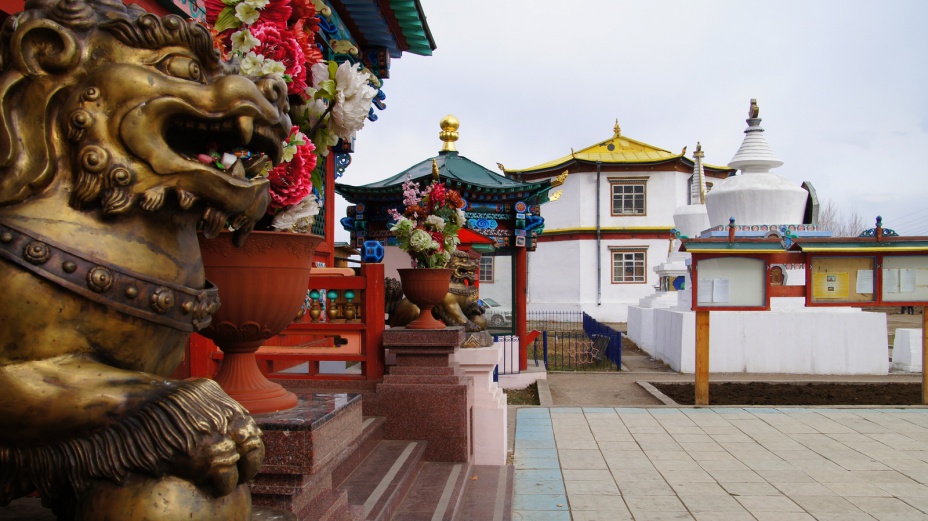 Уникальный буддийский монастырь в Бурятии 