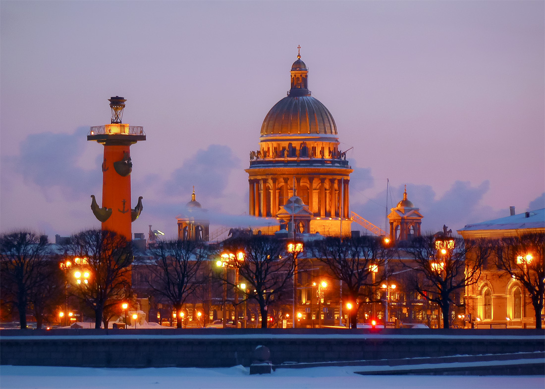 Куда сходить в зимнем Санкт-Петербурге 